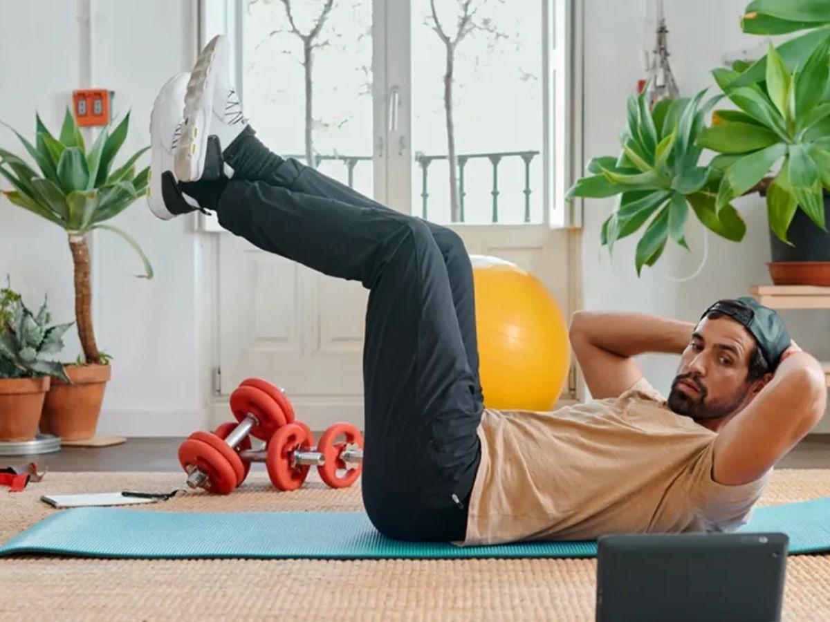 Gập bụng đạp xe - Bicycle Crunches