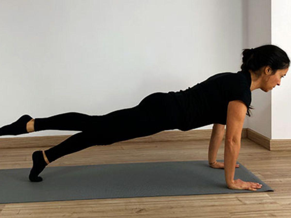 Bài tập Leg Pull Front giúp cải thiện sức mạnh cốt lõi cho vùng trên cơ thể