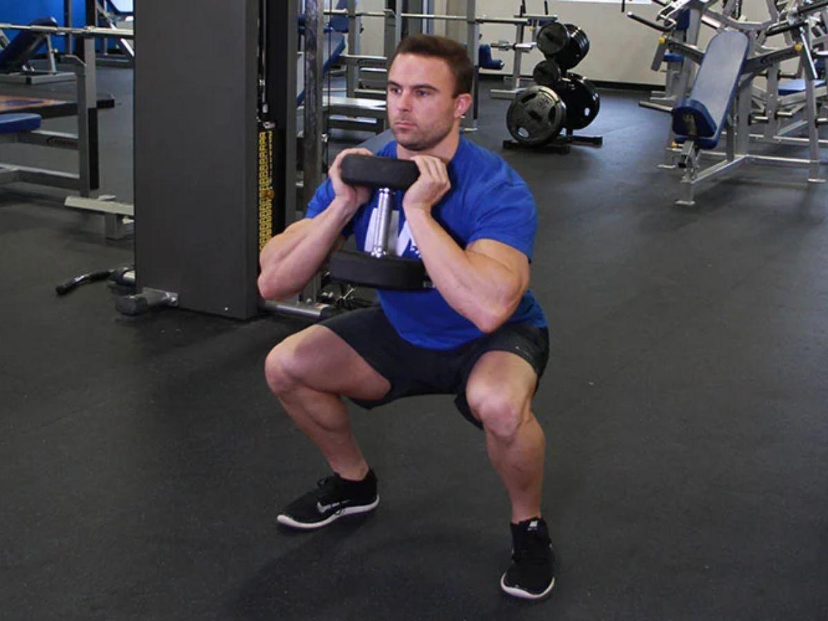 Dumbbell Goblet Squat 
