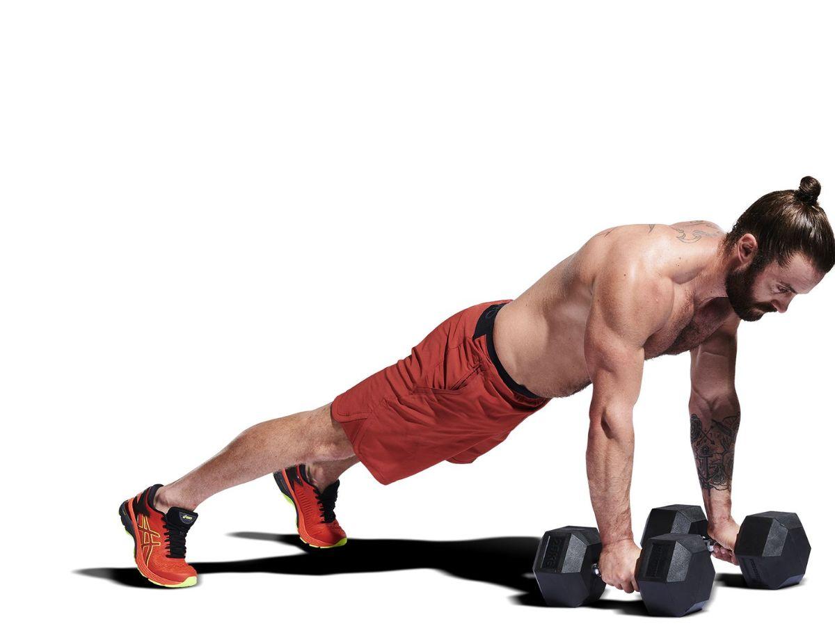 Dumbbell reverse lunges 