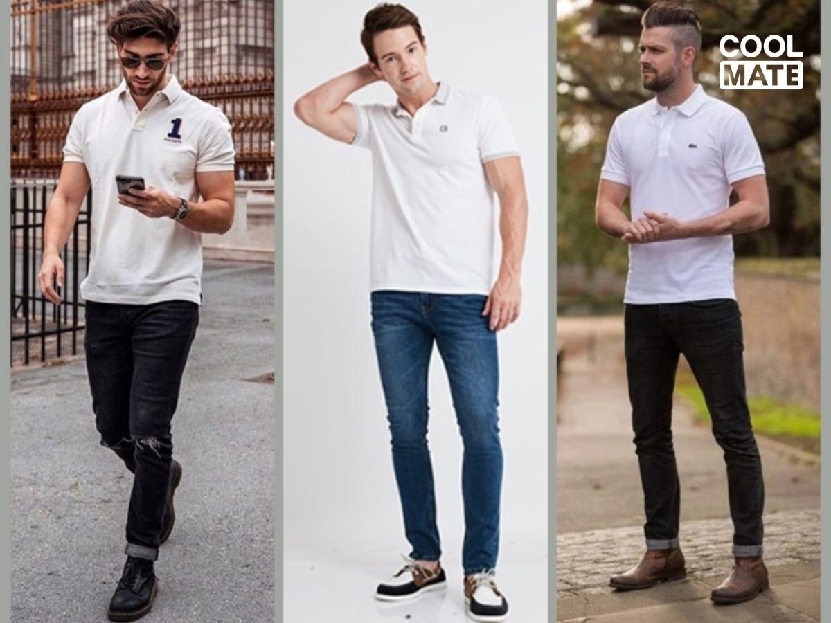 Nam mặc jeans Lacoste với dáng vẻ lịch lãm, phong cách smart-casual