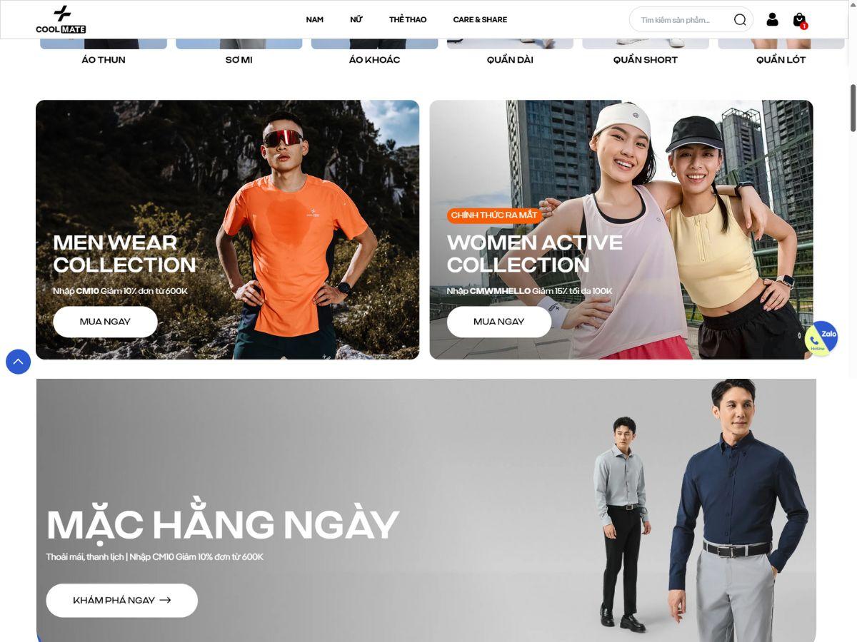 Tìm hiểu về shop bạn quan tâm thông qua website, fanpage và đánh giá