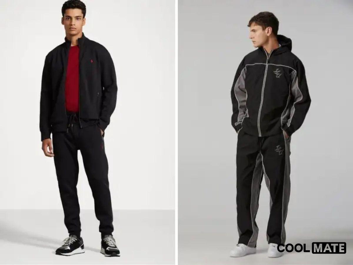 Track jacket cổ điển với phong cách thể thao vượt thời gian
