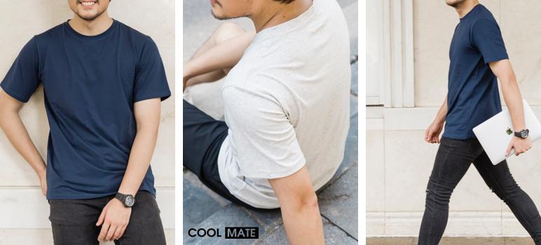 áo thun nam basic tee coolmate