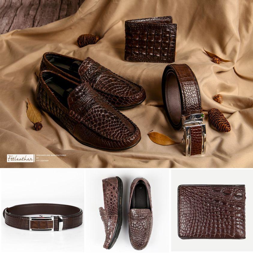 Thắt lưng da dê FTT Leather