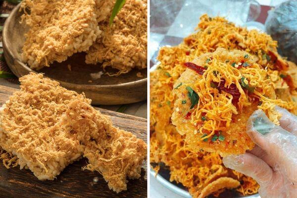 Cơm cháy chà bông nhiều vị ở TP.HCM