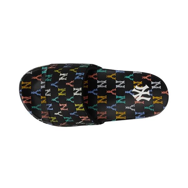 Mẫu dép New Mound Monogram New York Yankees All Black đầy nổi bật