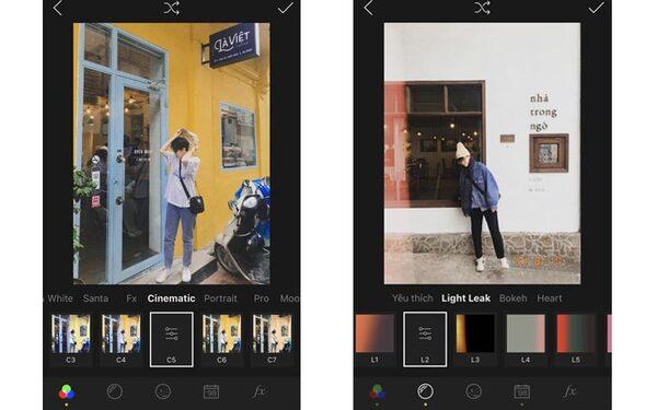 Một trong những app chụp ảnh film đẹp là 1998 Cam