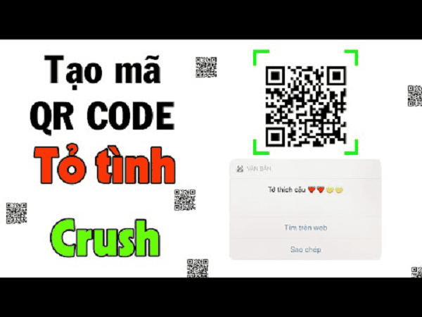 Thời buổi này người ta chỉ tỏ tình bằng mã QR thôi không “huê mùa”