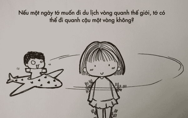 Những dòng cap nho nhỏ đáng yêu