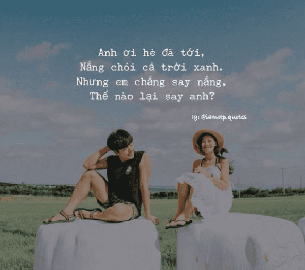 Em đang say nắng hay là say anh?