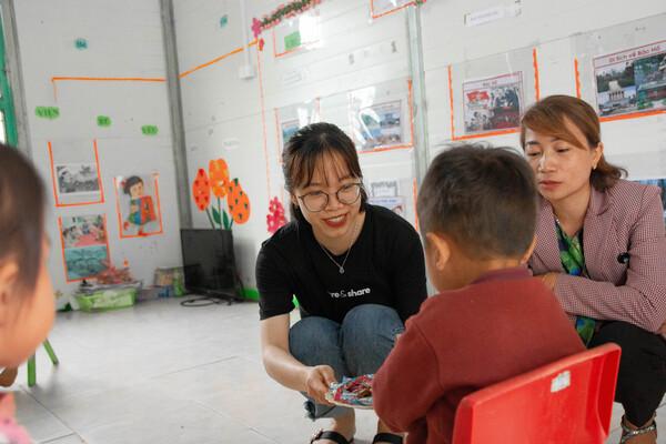 care&share: lễ khởi công xây dựng điểm trường Trung Dù, Điện Biên