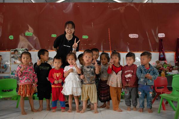 care&share: lễ khởi công xây dựng điểm trường Trung Dù, Điện Biên