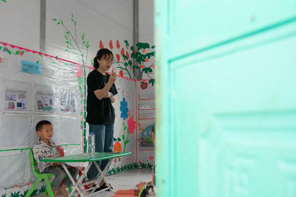 care&share: lễ khởi công xây dựng điểm trường Trung Dù, Điện Biên