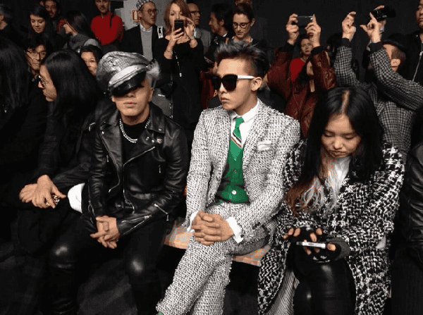 G-Dragon tại các sàn runway tầm cỡ