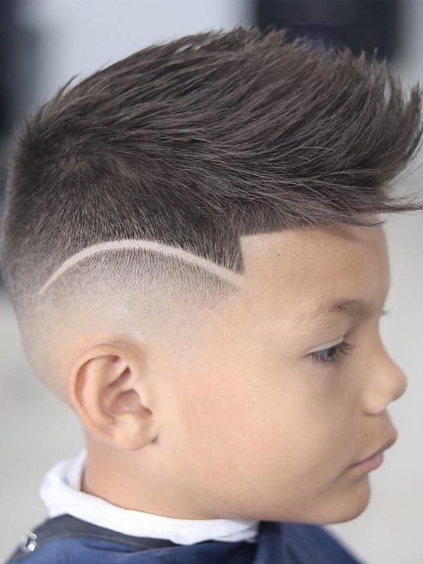Kiểu tóc Undercut, bé cần có một mái tóc dài nhất định