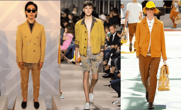 Vàng - nâu được xem là màu đặc trưng của phong cách vintage