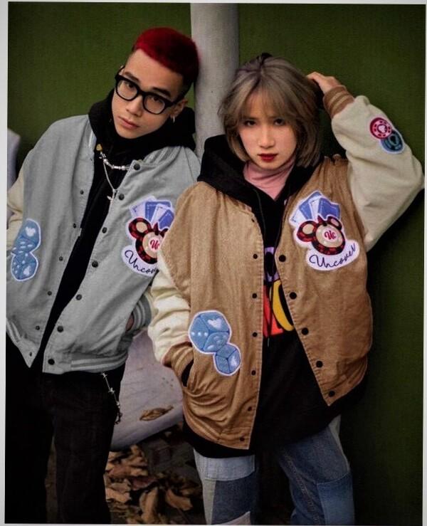 Áo khoác varsity của Uncover mang đậm vẻ đẹp trẻ trung, năng động và trendy (Nguồn: Uncover)