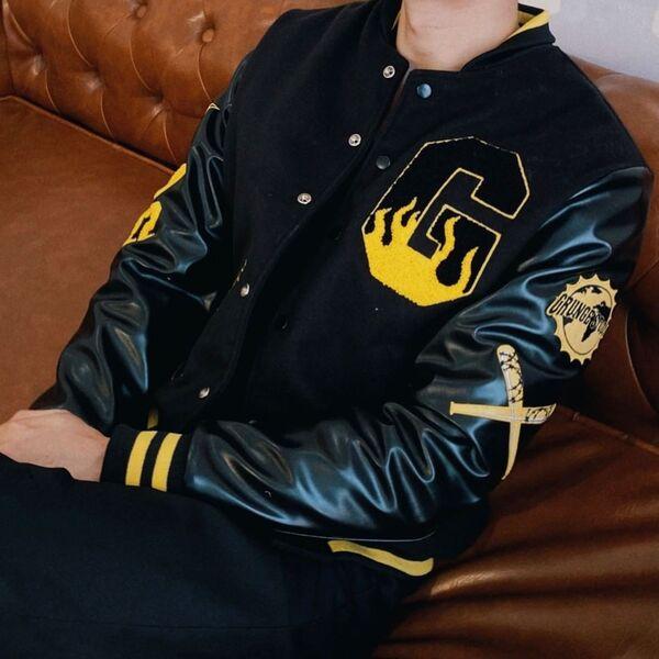 Mỗi mẫu thiết kế varsity jacket của Grunge Studio chỉ bán ra với số lượng giới hạn (Nguồn: grungestudio.official)