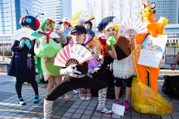 Khu vực cosplay tại Comiket