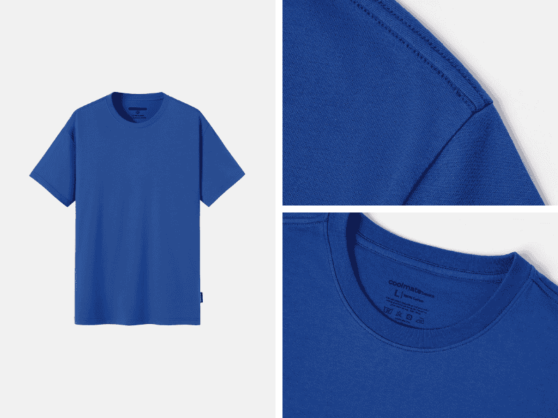 Áo thun nam cotton Coolmate Basics 200gsm