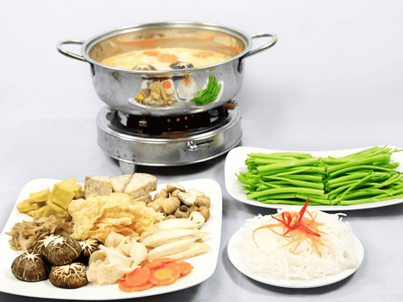 món ăn chay Nhà hàng chay The Organic