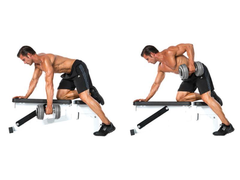 Bài tập One Arm Dumbbell Row