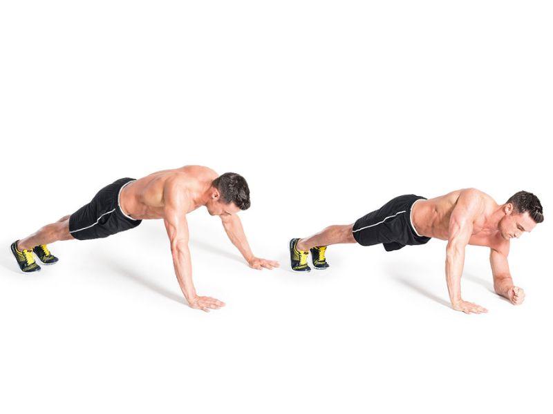 Bài tập Up - Down Plank