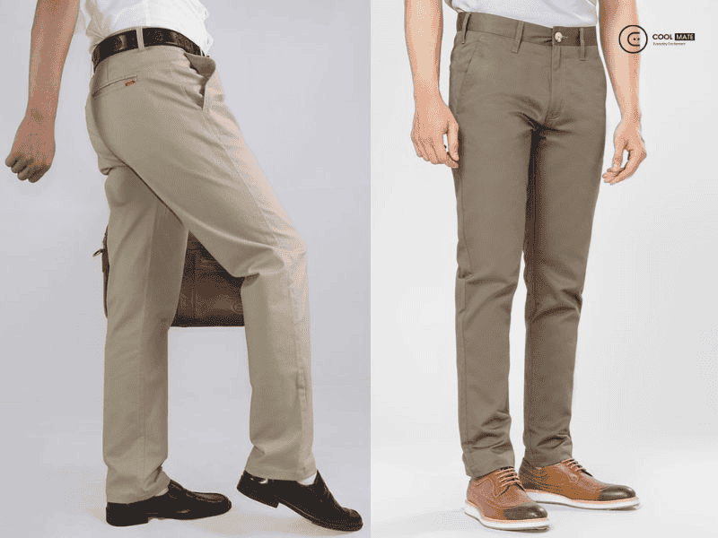 Phong cách mà mẫu quần kaki mang đến cho nam giới phải nói là quá đỉnh, đó là vẻ đẹp của sự nam tính, mạnh mẽ và phóng khoáng
