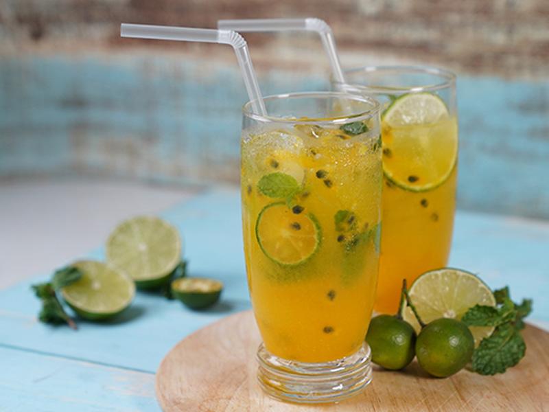 Công thức nước ép dứa và chanh dây