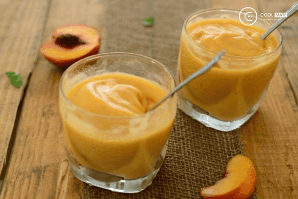 Smoothie đào thanh mát, giải nhiệt mùa hè