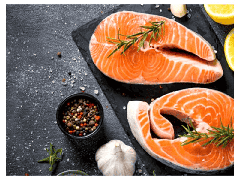 Một nguồn giàu chất Cystine nữa mà các bạn nhất định không nên bỏ qua chính là cá hồi