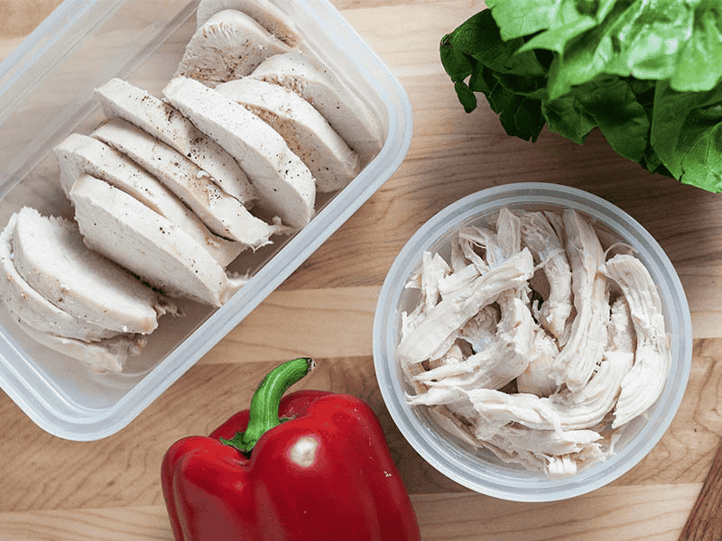 Ức gà luộc - món ăn đơn giản, bổ dưỡng