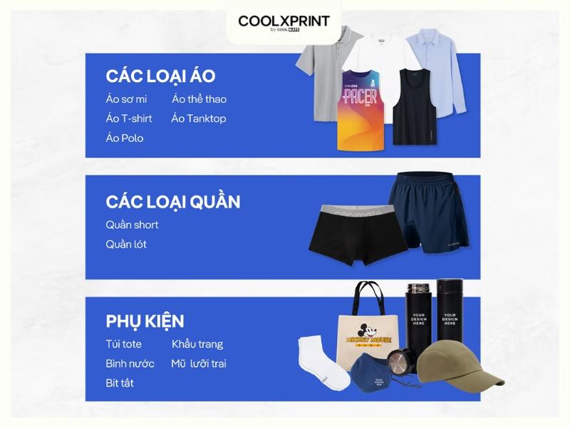 Sản phẩm CoolxPrint đạt tiêu chuẩn chất lượng của Coolmate