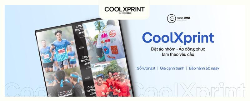 CoolxPrint: Mô hình đặt sản xuất áo đồng phục theo yêu cầu của Coolmate