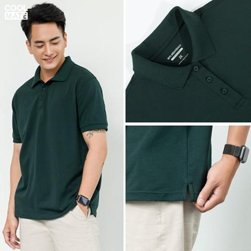 Áo polo màu xanh lá cây độc đáo và bắt mắt