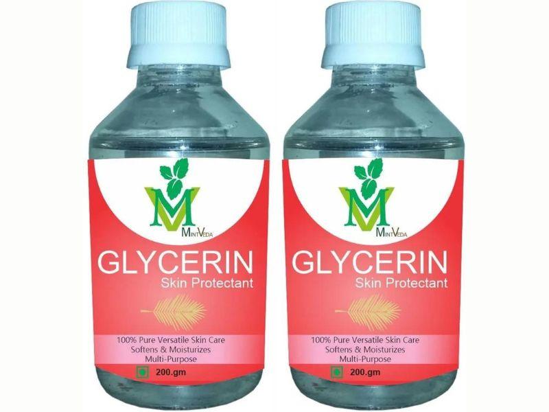 Sử dụng glycerin lỏng 