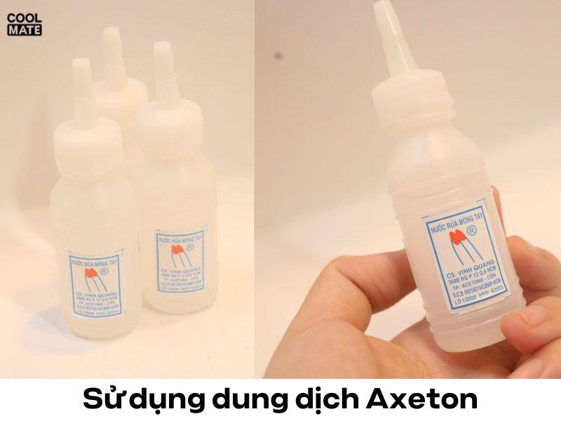 cách tẩy sơn đã khô trên quần áo