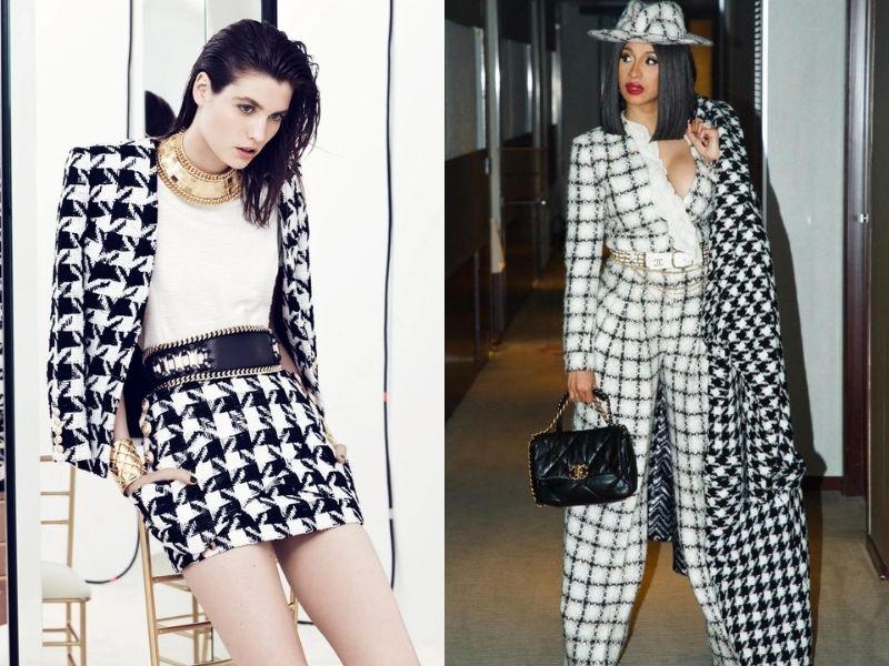 Họa tiết Houndstooth và sự bùng nổ trong ngành thời trang