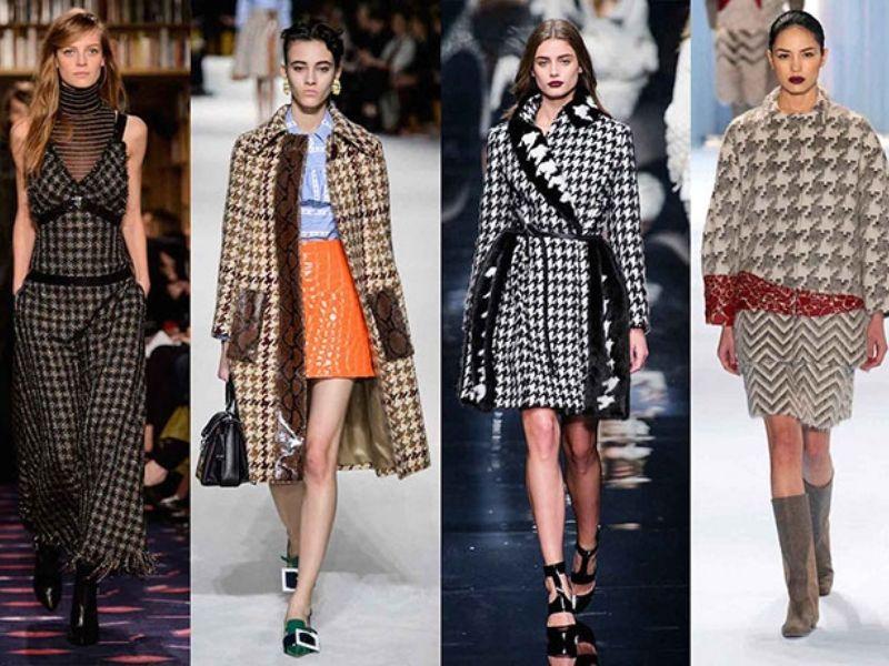 Khám phá hoạ tiết Houndstooth răng sói sang trọng