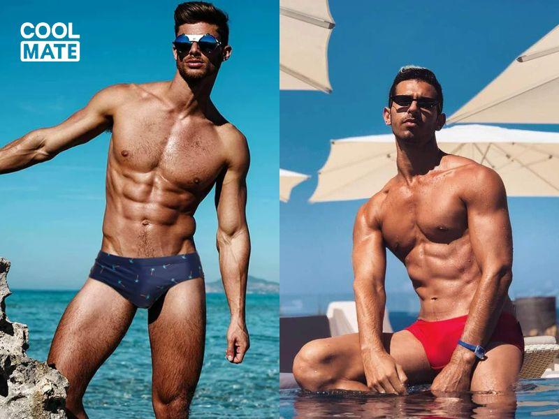 Quần bơi nam sexy Trunks có nguồn gốc từ Mỹ 