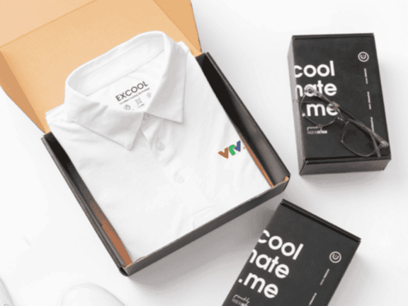 Mẫu áo in CoolXPrint được hoàn thiện chỉn chu, chi tiết trước khi chuyển đến tay khách hàng