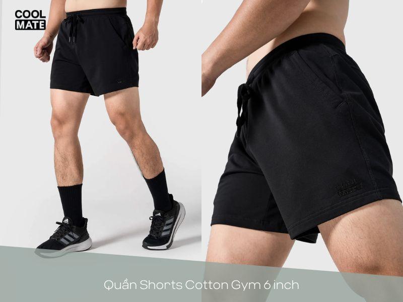 Quần Shorts Cotton Gym 6 inch Coolmate