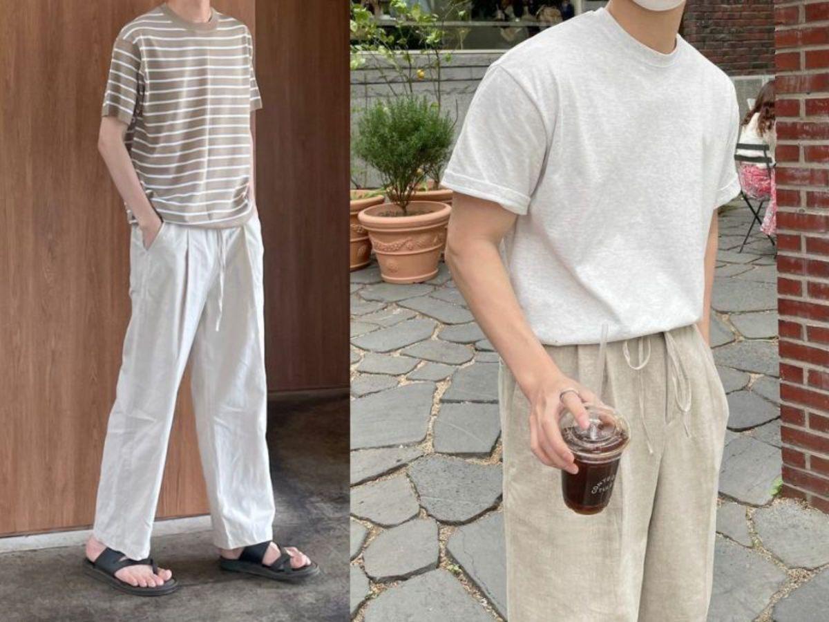 Áo thun với quần đũi đúng là combo dễ mặc dễ đẹp cho ngày hè