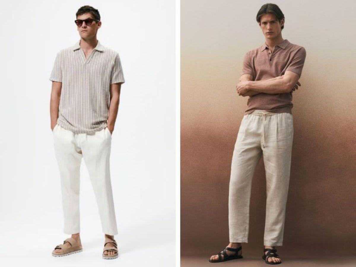 Áo polo phối cùng quần đũi là công thức smart-casual lý tưởng