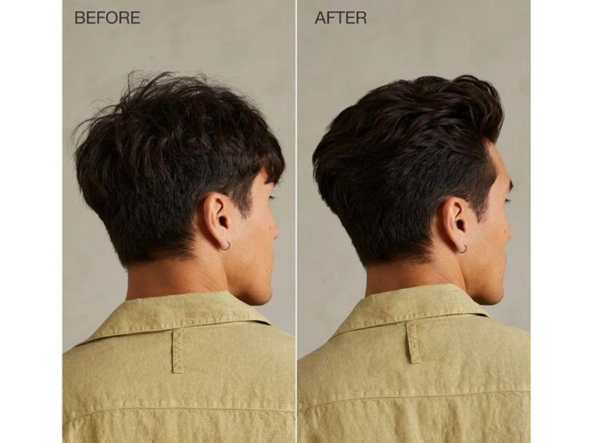 Dùng dầu xả giúp tóc nam giới bóng mượt hơn