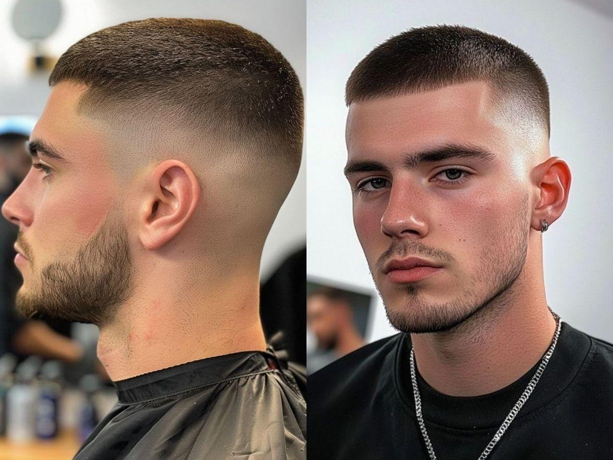 Đầu đinh Undercut Buzz Cut được cắt siêu ngắn