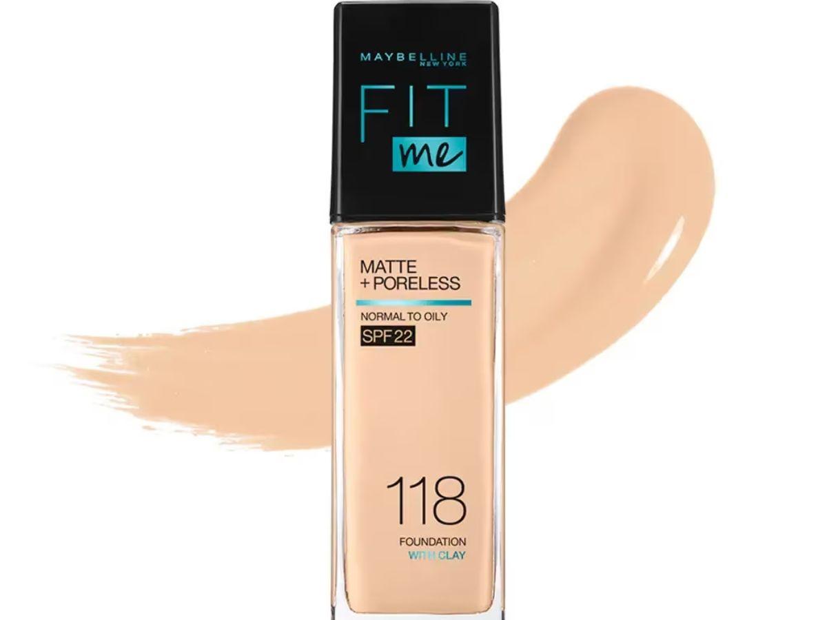 Maybelline Fit Me Matte kết hợp Poreless Foundation