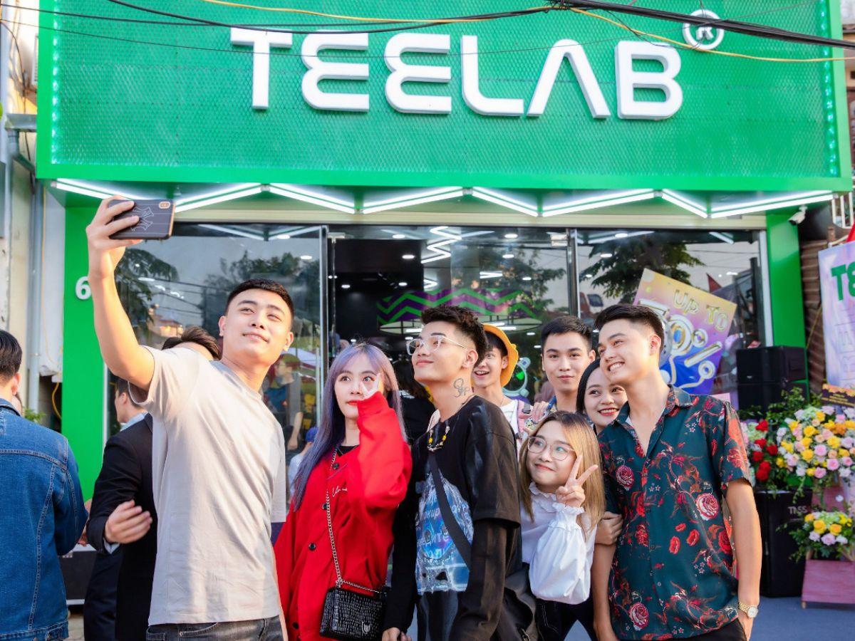 Teelab là thương hiệu quen thuộc với giới trẻ yêu thích phong cách streetwear năng động