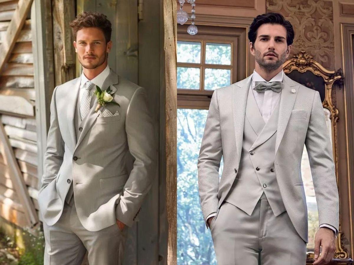 Vest xám dễ phối cùng sơ mi và phụ kiện